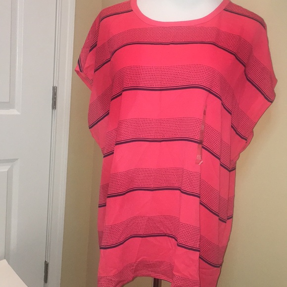 Tommy Hilfiger Peach Blue - XXL Blouse/Top - Picture 2 of 12